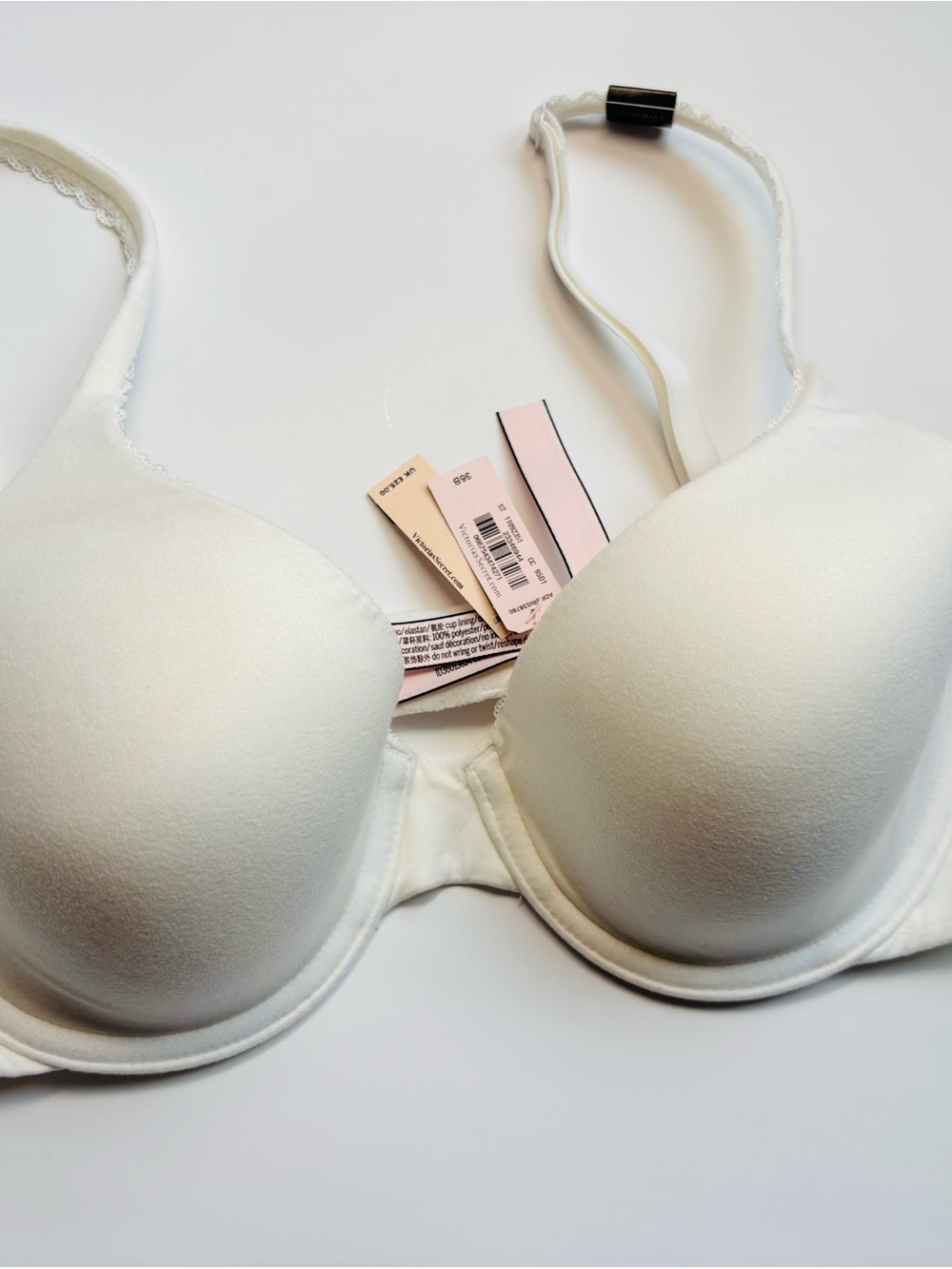 Victoria's Secret White Bra Body By Victoria Lined Perfect Coverage